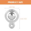 4-Piece Stainless Steel Egg Yolk Separator Set view 2