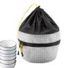 Waterproof Camping Cookware Bag with Drawstring and Zipper view 1