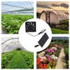 Mini Solar Ventilation System with Panel for Greenhouse Temperature and Humidity Control view 4
