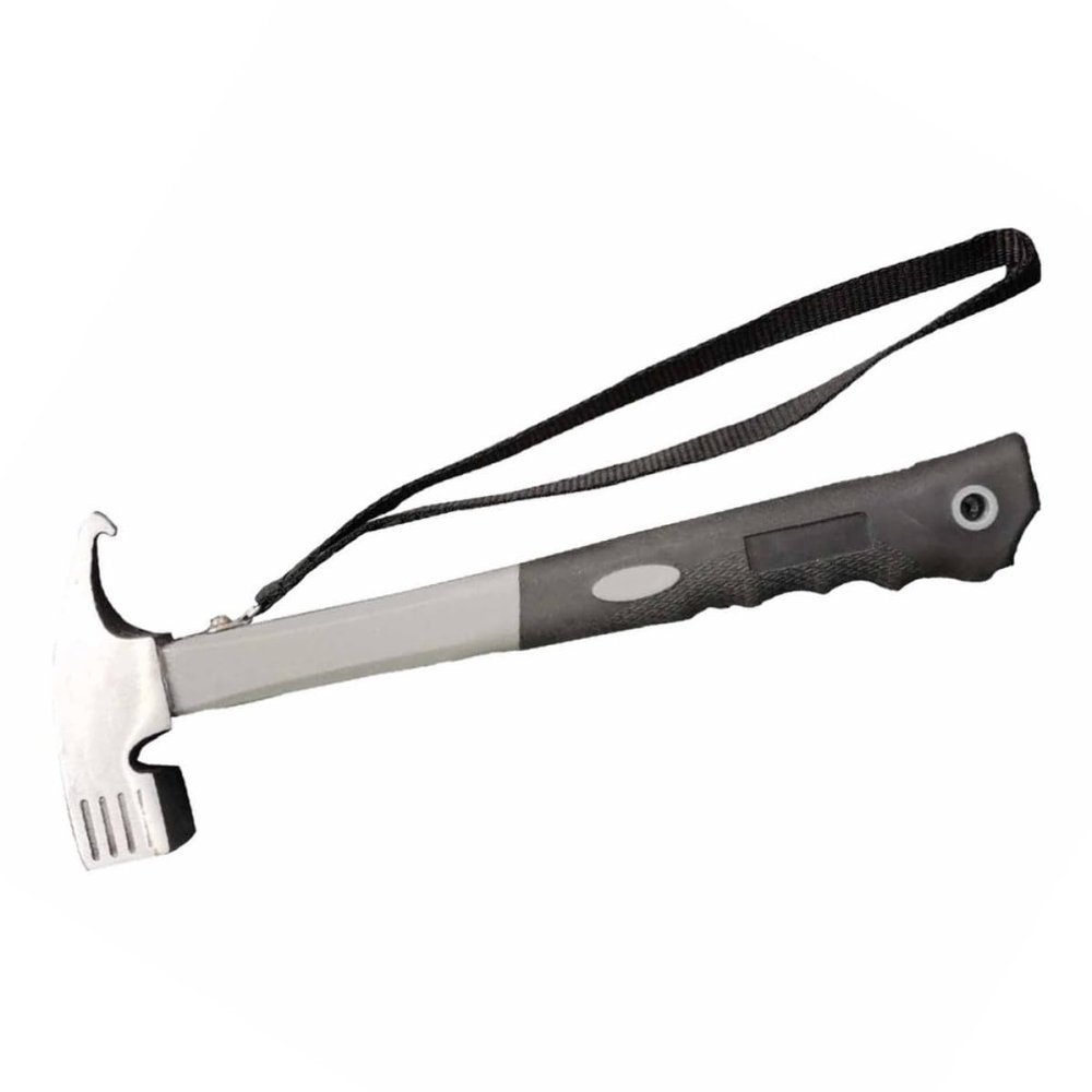 Mikikit Steel Camping Hammer with Non-Slip Grip