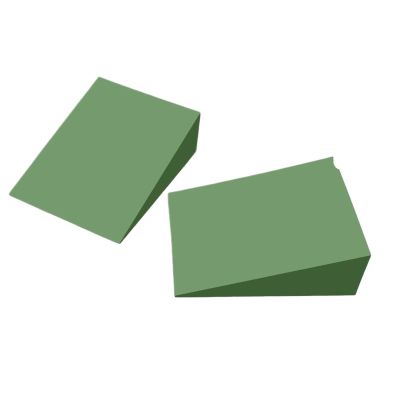 Yoga Wedge Block, Lightweight Portable Non-Slip Stretch Board, Squat Ramp, Green