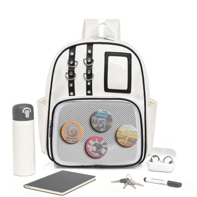 PU Display Bag Organizer Handbag with Pin Board