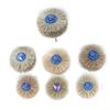 80 mm Nylon Wheel Brush for Wood and Metal, 6 mm Shank, 180 Grit view 3