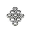 10-Pack MF148 2RS Blue-Sealed Ball Bearings, 8 x 14 x 4 mm, ABEC-7 view 2