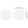 balacoo 100-Piece Round Foam Wick Stickers, White, Double-Sided view 2