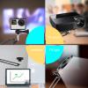 Adjustable Metal Webcam Mount and Clamp with Scissor Arm view 4
