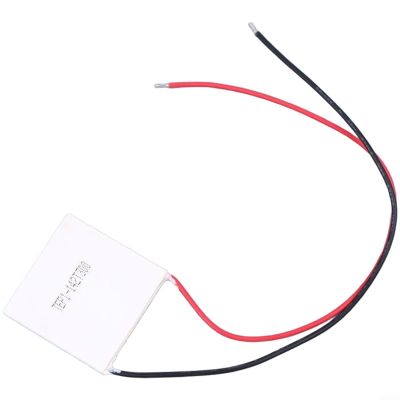 CWOQOCW Thermoelectric Generator Plate for TEP1-142T300 Temperature Control Module, Fast Response, Energy Harvesting DIY Projects, Silver Metal
