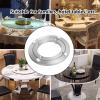 5-Inch Rotating Bearing Plate, Heavy-Duty Lazy Susan Turntable view 3