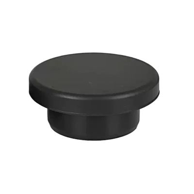 15-Piece Black Silicone Rubber Plugs, 85–200 mm Inner Hole, T-Type Pipe End Caps (150 mm Inner Hole, 2 pcs)