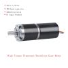 150 kg·cm High-Torque 12 V/24 V DC Brushless Planetary Gear Motor with FG Feedback and Forward/Reverse Speed Control, 11 RPM view 2
