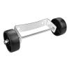 Stainless Steel Patio Heater Wheel Kit view 1
