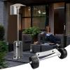 Stainless Steel Patio Heater Wheel Kit view 2
