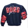 Nürburgring Men's Scenic Crewneck Sweatshirt, Black with Red Lettering, Size L view 3