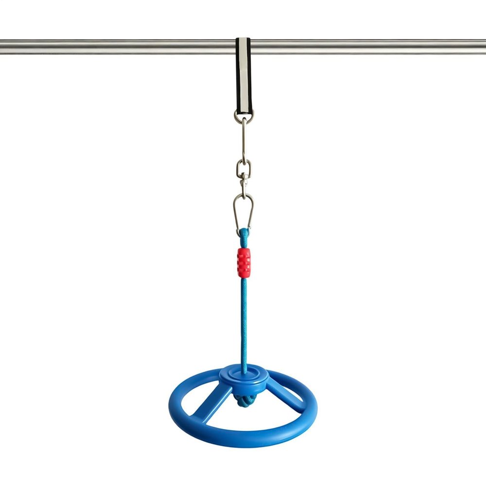 Rotating Playground Training Wheel, Easy Assembly, Strength Building