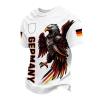 Germany 2026 Men's Retro Eagle Soccer World Cup T-Shirt, Short Sleeve, 3XL view 1
