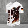 Germany 2026 Men's Retro Eagle Soccer World Cup T-Shirt, Short Sleeve, 3XL view 2