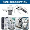 Pneumatic Strapping Tool, Air-Powered Steel Strapping Set for 0.8–1.2 mm Thick Metal Banding view 4