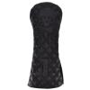 Aumotop PU Leather Wood Club Head Cover, Waterproof Skull Design, 1 Piece view 1