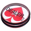 Kisangel 75 mm Large Acrylic Double-Sided Poker Dealer Button view 1