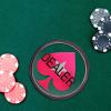 Kisangel 75 mm Large Acrylic Double-Sided Poker Dealer Button view 4