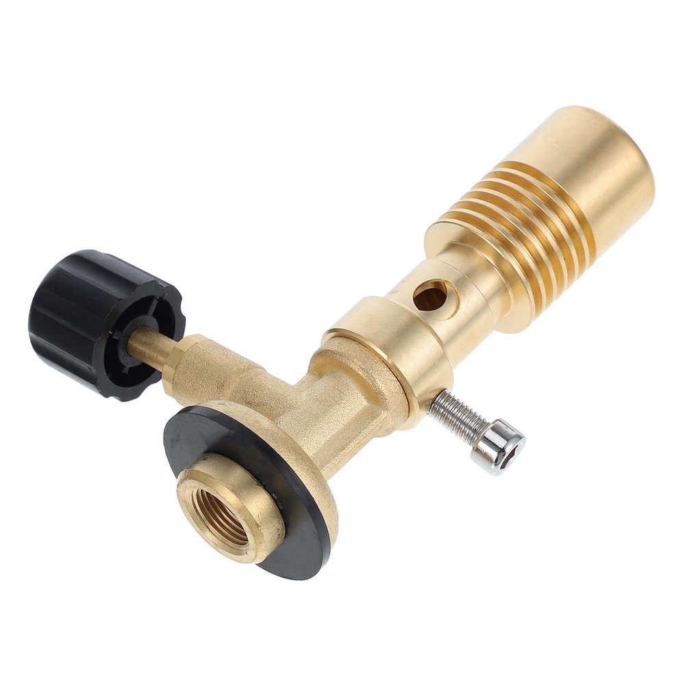 PRETYZOOM Portable Brass Bunsen Burner with Secure Seal