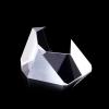 K9 Right-Angle Ridge Prism for Optical Paths, 33.5 mm Cold-Worked Prism view 3