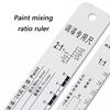 2:1 and 4:1 Paint Mixing Measuring Tool for Automotive Refinishing view 4