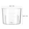 CLISPEED 100-Piece 15 mL Plastic Lab Measuring Cups with Clear Graduations view 2