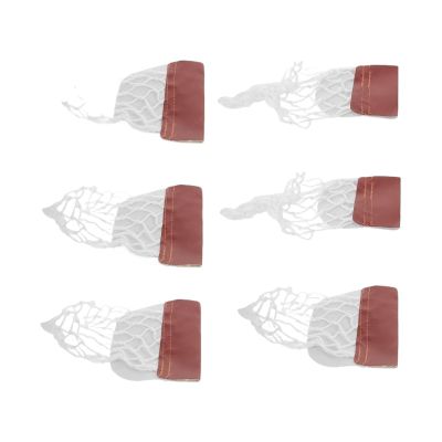XIUsheUA 6-Piece Pool Table Pocket Liner Net Set