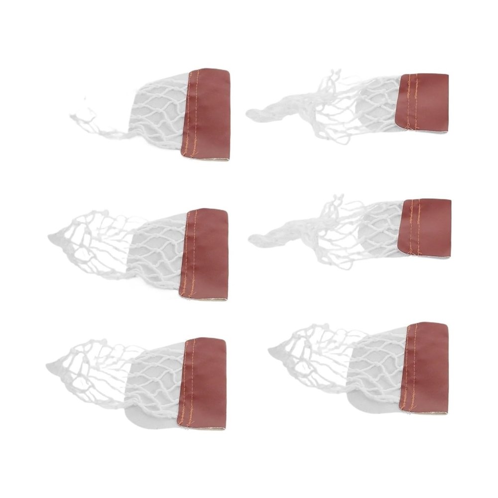 XIUsheUA 6-Piece Pool Table Pocket Liner Net Set