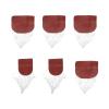 XIUsheUA 6-Piece Pool Table Pocket Liner Net Set view 4