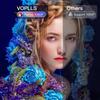 VOPLLS Smart Projector, 1080p Full HD, 30,000 Lumens, 4K Support, Wi-Fi 6, Bluetooth view 3