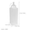 Uonlytech Squeeze Bottles, Seasoning Dispensers, 2-Pack, 1000 ml, Plastic view 2