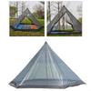 Hexagonal Pyramid Tent with Full-Mesh Construction and 210D Oxford PU4000-Treated Floor view 4