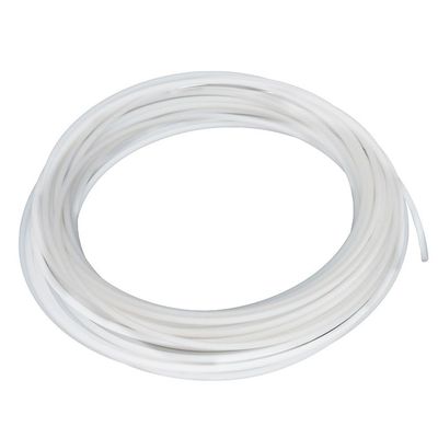 ALMLNLL Solid PTFE Round Cord, 12.5 mm Diameter, White Teflon Cord, Meter Length, for Machine Maintenance and Workshop Use, 1 (1 mm)