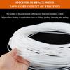ALMLNLL Solid PTFE Round Cord, 12.5 mm Diameter, White Teflon Cord, Meter Length, for Machine Maintenance and Workshop Use, 1 (1 mm) view 3