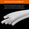 ALMLNLL Solid PTFE Round Cord, 12.5 mm Diameter, White Teflon Cord, Meter Length, for Machine Maintenance and Workshop Use, 1 (1 mm) view 4