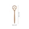 PAMINGONO Wooden Dough Whisk for Bread Dough Mixing, Brown, Reusable view 2