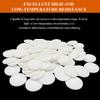 ALMLNLL PTFE Sealing Discs, 50 Pieces, Solid Round Discs, 8 × 0.5 mm to 3 mm, 2 (8 × 2 mm) view 3