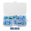 Vibsky 50-Pack 50 mm Pitch PCB Screw Terminal Blocks, 234-Pole, 150 V, 6 A, Plugs for Arduino, Raspberry Pi GPIO and DAQ view 3