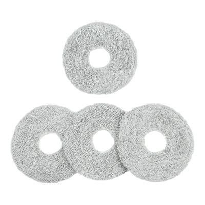 Microfiber Mop Pads Compatible with Dreame L10 Ultra, L10S Ultra, X50 and Mova P50, 4-Pack