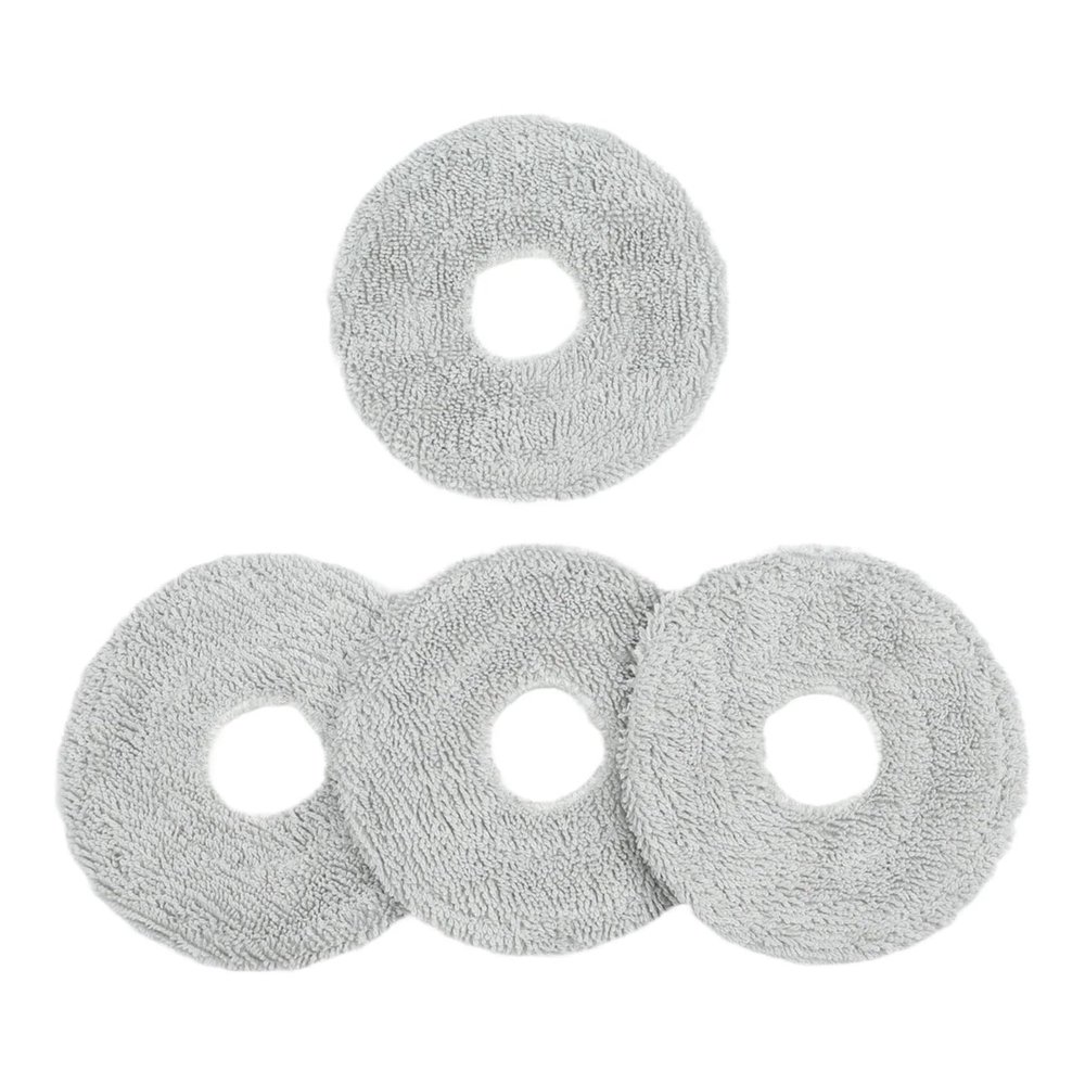 Microfiber Mop Pads Compatible with Dreame L10 Ultra, L10S Ultra, X50 and Mova P50, 4-Pack