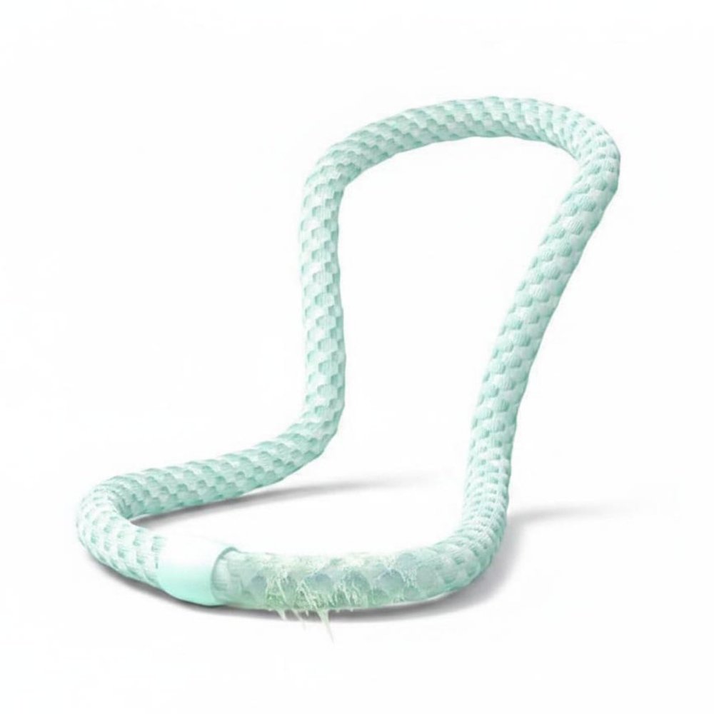 TISHITA Comfortable Fitness Hoop, Quiet Exercise Hoop with Non-Stick Coating, Green, 2 kg