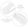GALPADA White Light Switch Cover with Locking Mechanism, Plastic, 4-Pack view 3