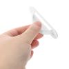 GALPADA White Light Switch Cover with Locking Mechanism, Plastic, 4-Pack view 4