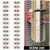 20 White 12-Position Dual-Row Screw Terminal Blocks view 3