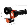 FRCOLOR Handy Tape Dispenser for 60 mm Tape, Stainless Steel and Iron, with Cutter view 2