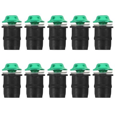 10-Piece Aluminum Motorcycle Windshield Bolt Set