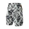 LUNULE Men's Military-Style Camouflage Cargo Shorts, Baggy Bermuda Shorts with Multiple Pockets view 3