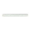 15 cm Aluminum Triangular Scale Ruler, Architectural Measuring Tool for Students, Drafting and Engineering, Light Gray view 1